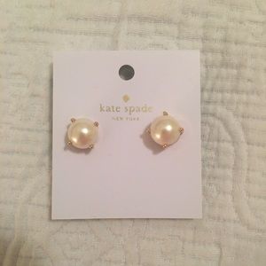NEW! Kate Spade Pearl Stud Earrings